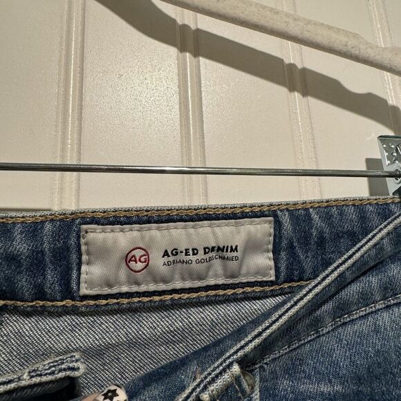 AG Adriano Goldschmied The Isabelle High Rise Straight Crop Size 30 - Picture 5 of 8